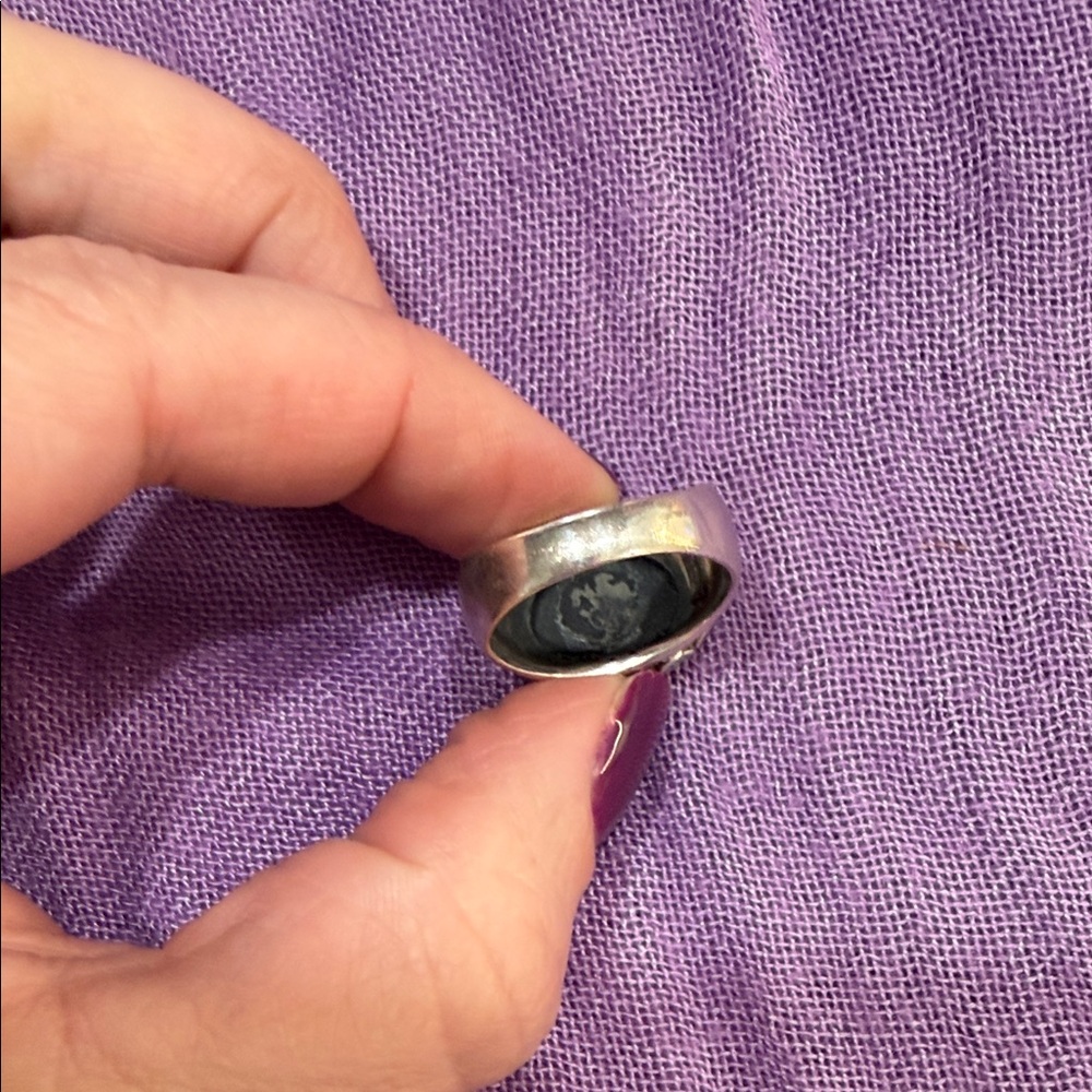 Cabochon Onyx Ring - Picture 3 of 5
